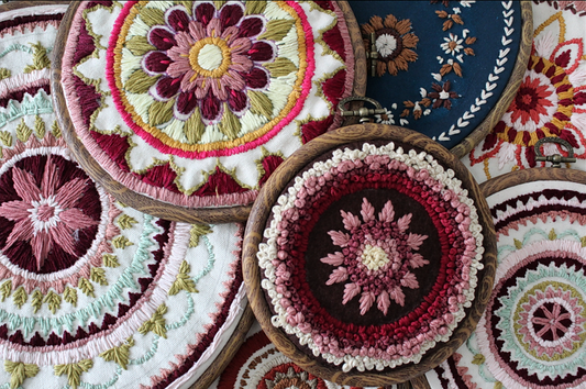 Festival of making 2019 stitching workshop